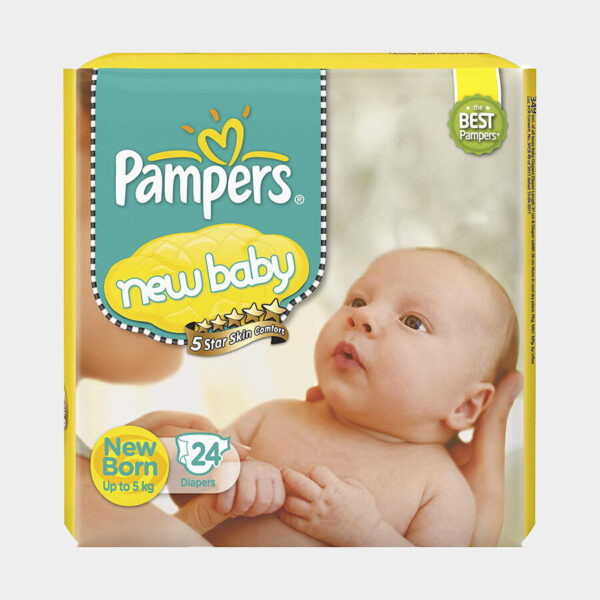 Pampers Diapers - New Born 24 pcs