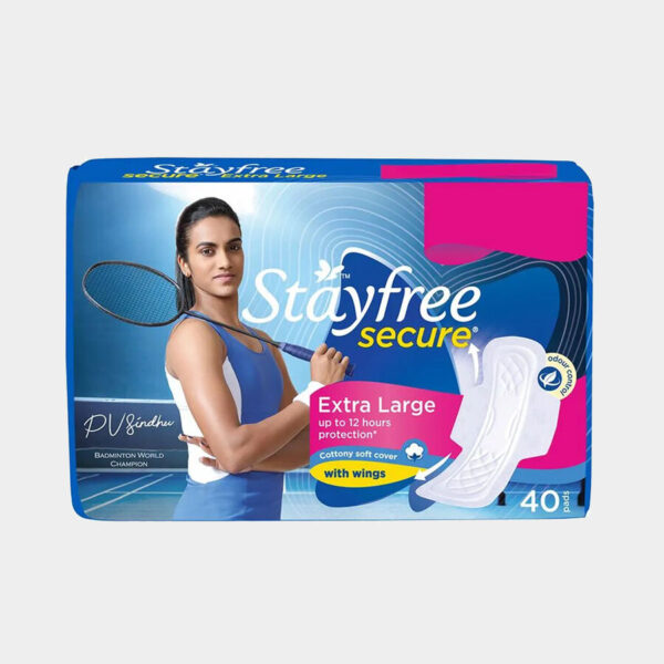 Stayfree Secure XL Sanitary Pad 40 Pads