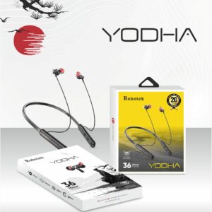 Black Robotek Yodha Super Hit Neckband